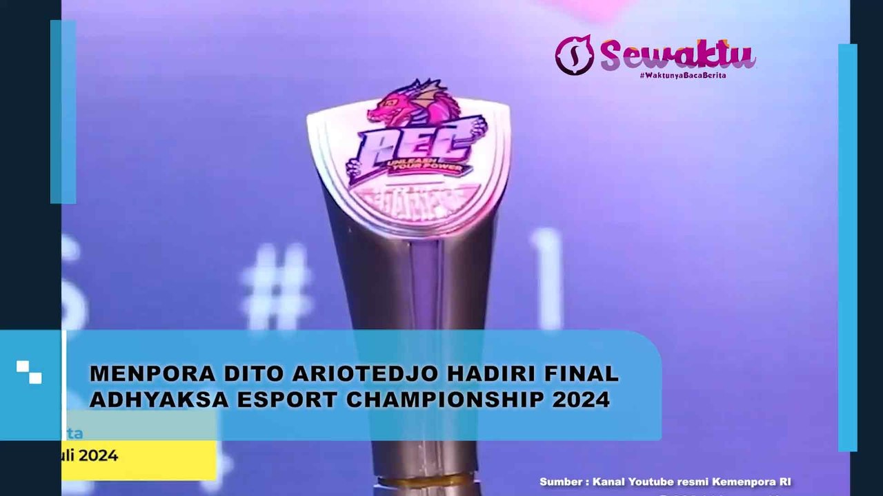 Menpora Dito Ariotedjo Menghadiri Final Adhyaksa Esport Championship 2024