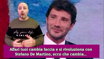 Download Video: Affari tuoi cambia faccia e si rivoluziona con Stefano De Martino, ecco che cambia...