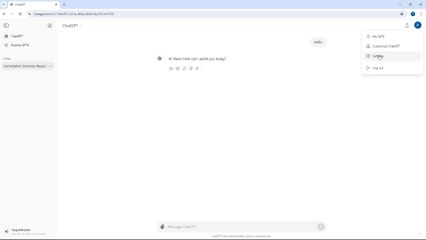 ChatGPT Course Section 2 ChatGPT Interface