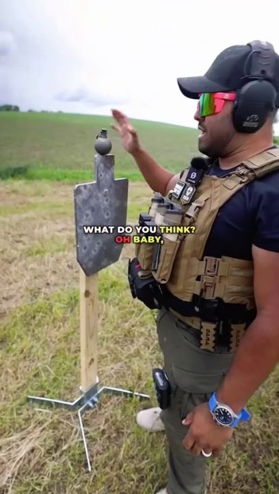 "Grenade vs. Pistol: This is What Happens!"