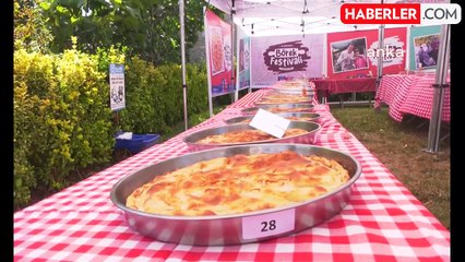 Silivri'de 14. Ortaköy Börek Festivali Renkli Görüntülere Sahne Oldu