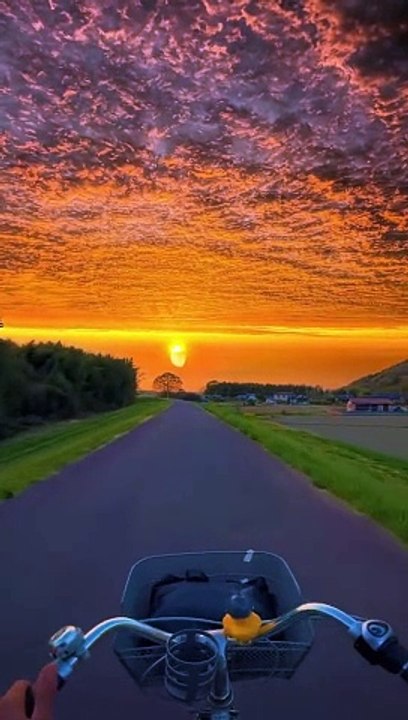 Beautiful sunset.