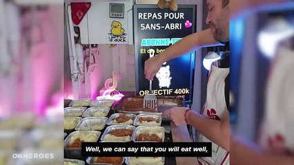 With a big heart and a tiny kitchen, meet the TikTok star cooking and delivering