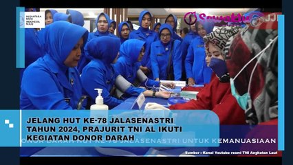 Kegiatan Donor Darah Yang Diadakan Oleh Prajurit TNI AL Dalam Rangka Menyambut HUT Ke-78 Jalasenastri Pada Tahun 2024