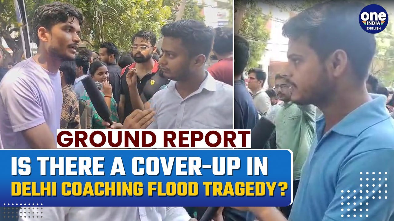 Delhi Coaching Flooding Ground Report:Are Polic...