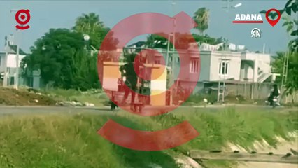 Beline ip bağladığı oğlunu elektrikli bisikletin arkasında koşturan kişi yakalandı