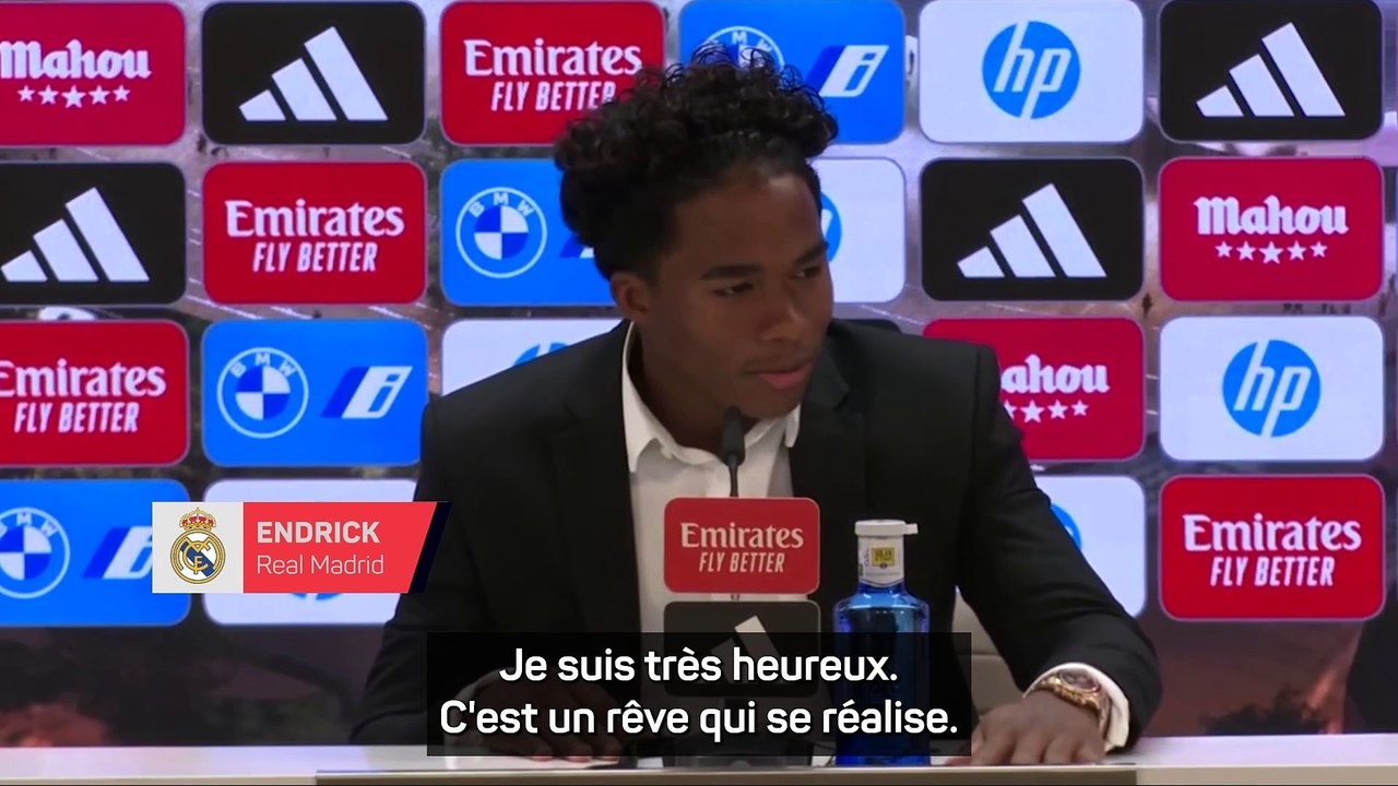 Endrick : "C'est un rêve qui se réalise"