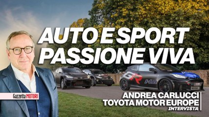 Andrea Carlucci, auto e sport: "La passione è viva"