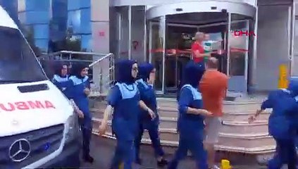 İstanbul'da özel hastanede yangın