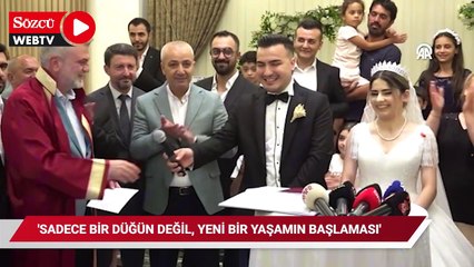 Ebrar Sitesi’nde sağ bacağını kaybeden Tuğçe, evlendi