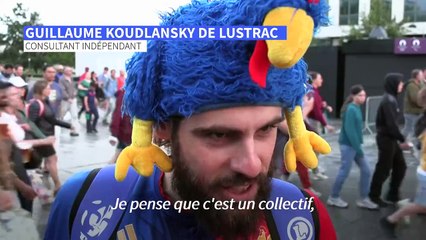 Les rugbymen français célébrent leur titre olympique dans une folle ambiance
