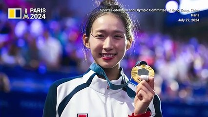 Vivian Kong wins Hong Kong’s 1st gold at Paris