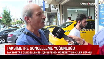 İstanbul'da taksicilerden yeni tarife kuyruğu