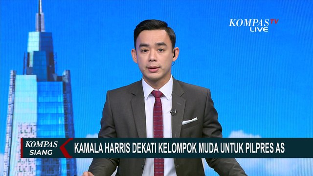 Jelang Pilpres AS, Kamala Harris Dekati Anak Muda untuk Minta Dukungan