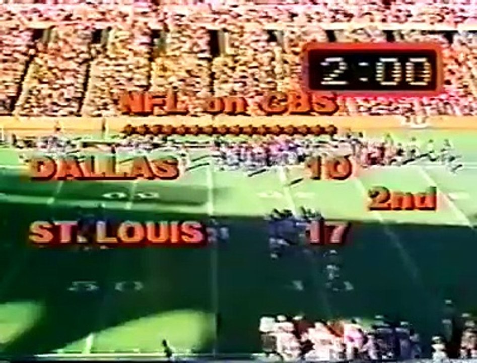 Dallas Cowboys @ St. Louis Cardinals - 1.Half ( 1977 Week 04 )