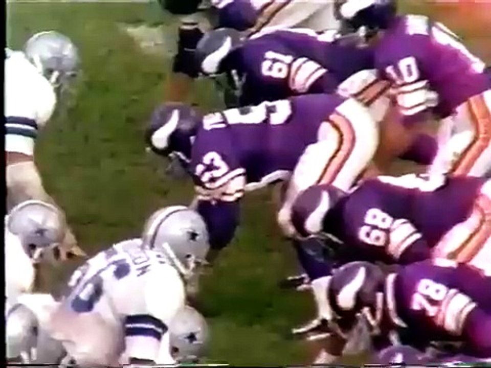 Dallas Cowboys @ Minnesota Vikings - 2.Half ( 1977 Week 01 )