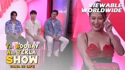 TBATS: Ang rosas ni Liezel Lopez, namulaklak sa tatlong hunks!