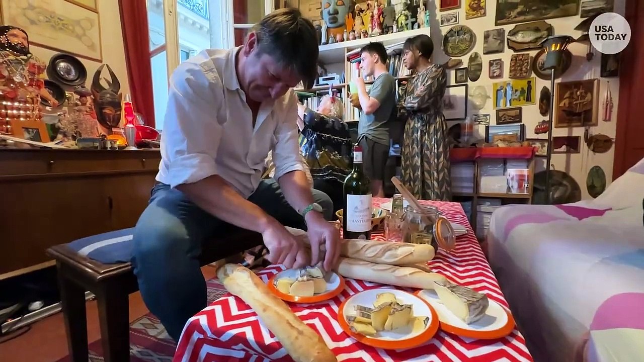 Experiencing the Paris Olympics opening ceremony the Parisian way  USA TODAY (1)