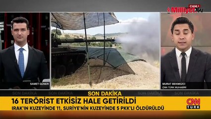 MSB duyurdu: 16 PKK'lı terörist öldürüldü