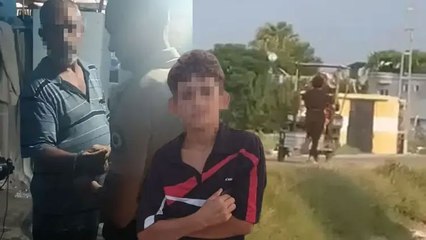 Oğlunu iple bağladığı motosikletin arkasında koşturdu! Baba gözaltına alındı