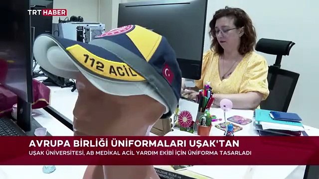 Avrupa Birliği Acil Sağlık ekibinin kıyafetlerini Uşak Üniversitesi tasarladı