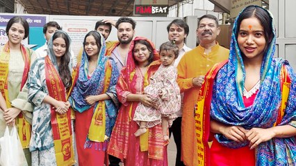 Manisha Rani को Siddhivinayak में देख लगी Fans की भीड़, Actress की सादगी ने जीता दिल