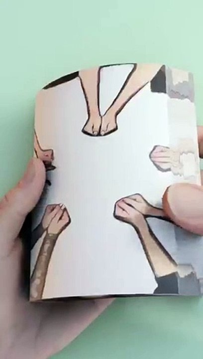 Ask your ex-girlfriends to do this together - Flipbook _Creativity _Flipbook