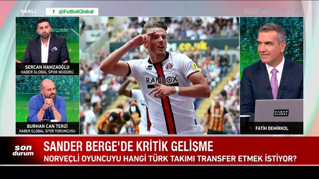 Sander Berge, Fenerbahçe'nin gündeminde mi? Sercan Hamzaoğlu: Öğrendiğim asıl bomba şu...