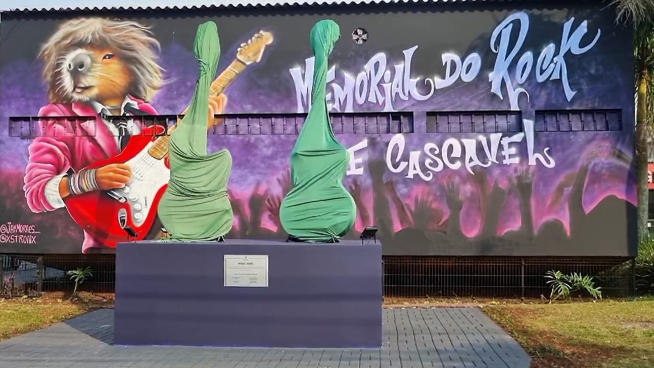 Memorial do Rock é inaugurado em Cascavel