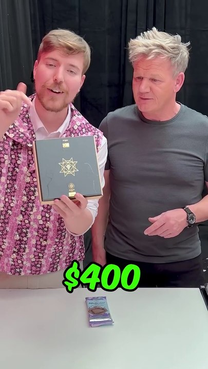 Gordon Ramsay Tries Most Expensive Chocolate Bar $400 .