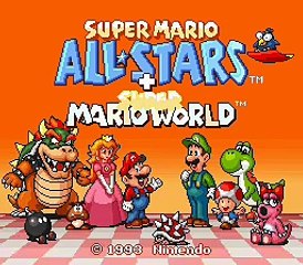 Super Mario All-Stars + Super Mario World online multiplayer - snes