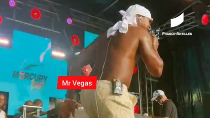 [MARTINIQUE] Mr Vegas et Krys à la Mercury Beach