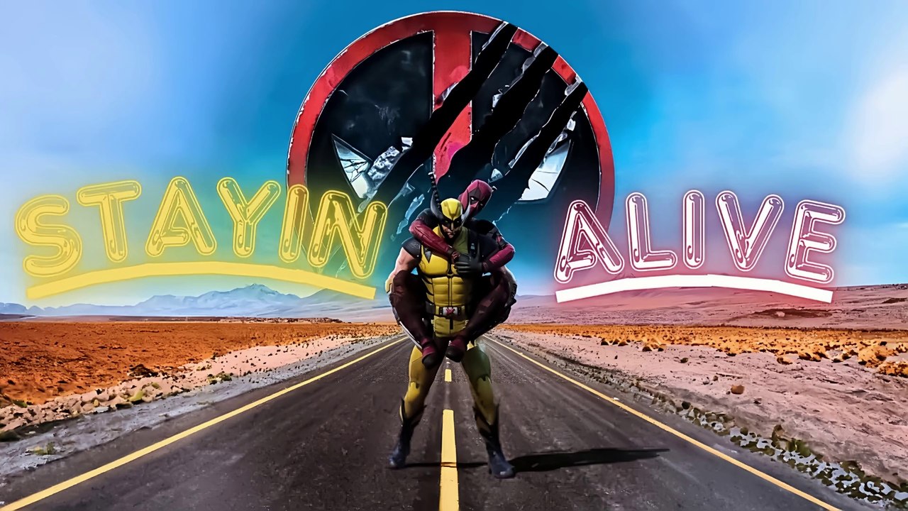4K] Deadpool & Wolverine 「Edit」(Stayin' Alive) ‍♂️