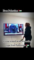 If you stand with Palestine type free Palestine