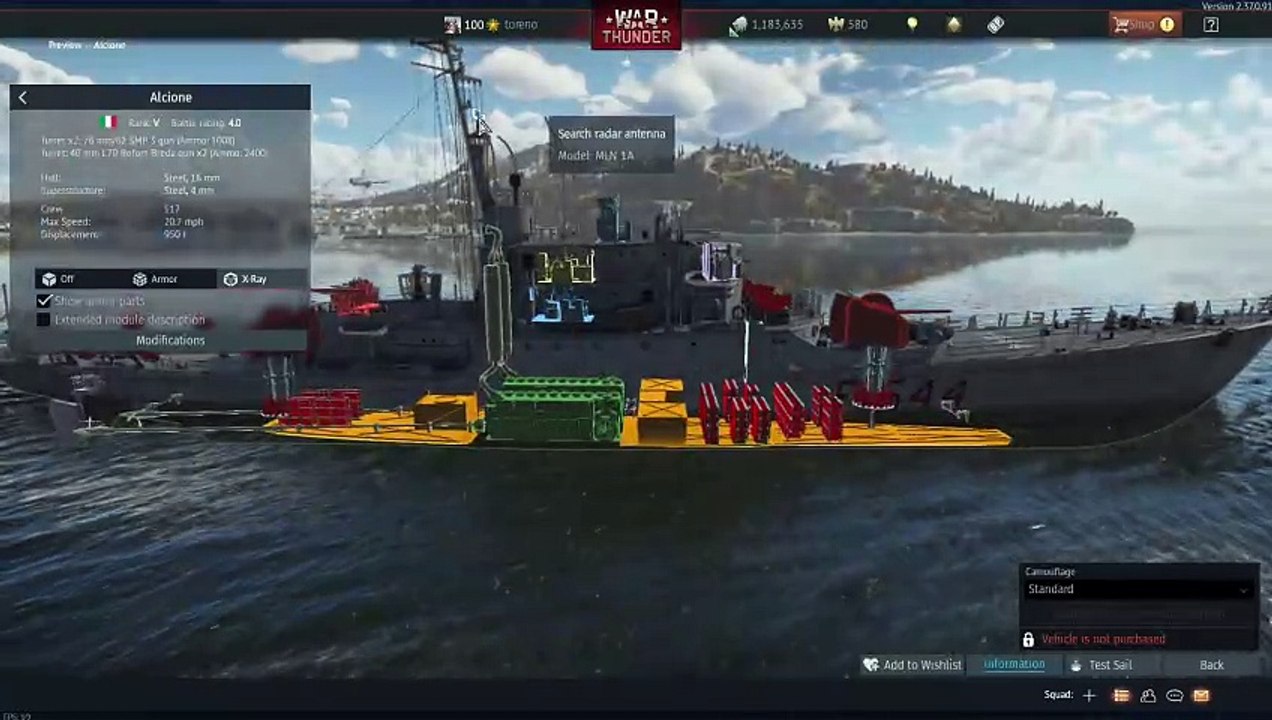 Alcione First Impressions - Flight of the Albatross - War Thunder
