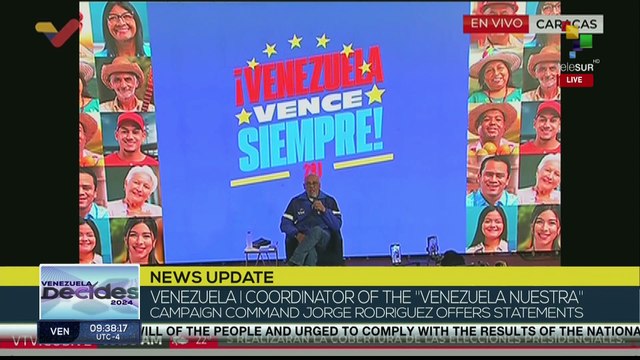 Jorge Rodriguez: Today is the day of the Venezuelan people