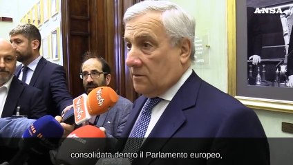 Ue, Tajani: "Fitto miglior candidato commissario per l'Italia"