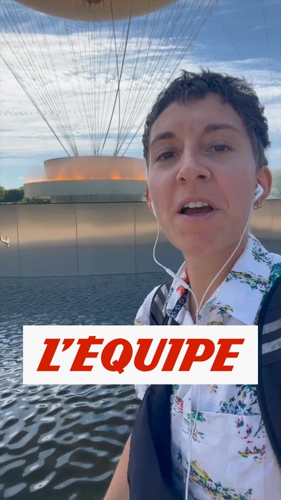 Le public enchanté par la vasque olympique aux Tuileries - Tous sports - JO