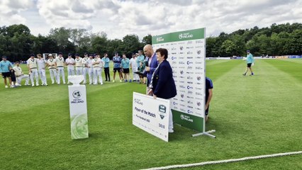 Ireland's winning moment as Mark Adair secures historic Stormont Test victory