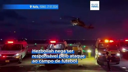 Ataque mortífero em campo de futebol nos Golã faz pelo menos 12 mortos