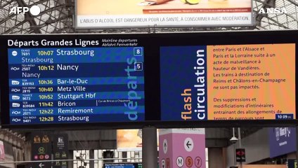 Francia, sabotaggi all'Alta Velocita': cancellazioni e ritardi