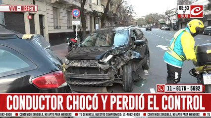 Accidente en Constitución deja dos heridos y un local destruido