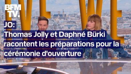 Скачать видео: Thomas Jolly et Daphné Bürki racontent les préparations pour la cérémonie d'ouverture