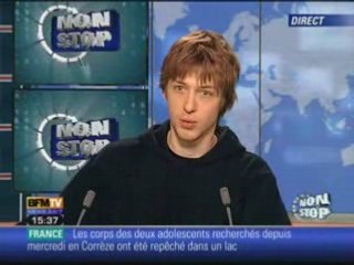 BFM TV » Le Non Stop perturbé par un inconnu