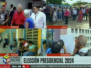 Habitantes de Petare manifiestan que proceso de votación es fluido y se mantiene en total tranquilidad