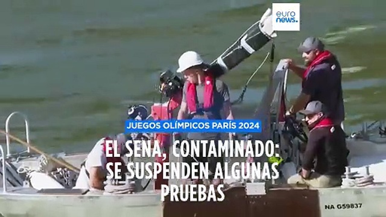 Alerta en el Sena: La contaminación del agua obliga a cancelar los entrenamientos de los JJ.OO.