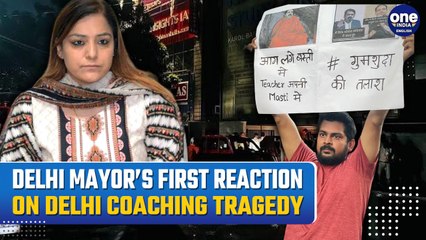 Descargar video: Delhi Mayor Reacts on Rajinder Nagar Tragedy: Illegal Coaching Centres Sealed, Officials Suspended