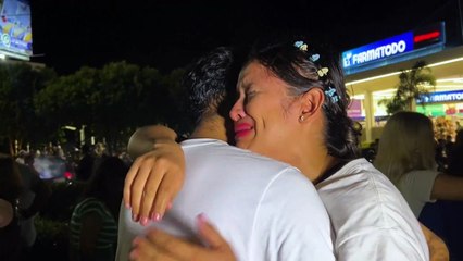 Lágrimas e raiva entre venezuelanos na Colômbia após as eleições