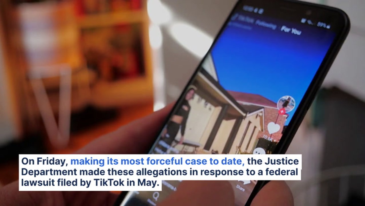 TikTok Tracks Views Of US Users On Gun Control, Abortion And Religion, Says Justice Department: 'Collection Of Data From Americans Is Not A Protected Activity'