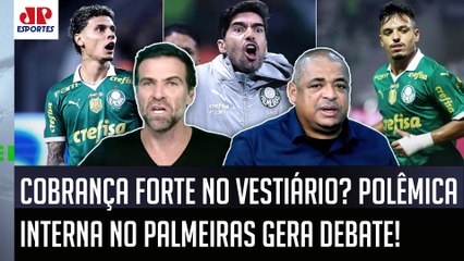 Abel Ferreira FICOU FURIOSO com Richard Ríos e Menino no VESTIÁRIO? POLÊMICA INTERNA no Palmeiras!